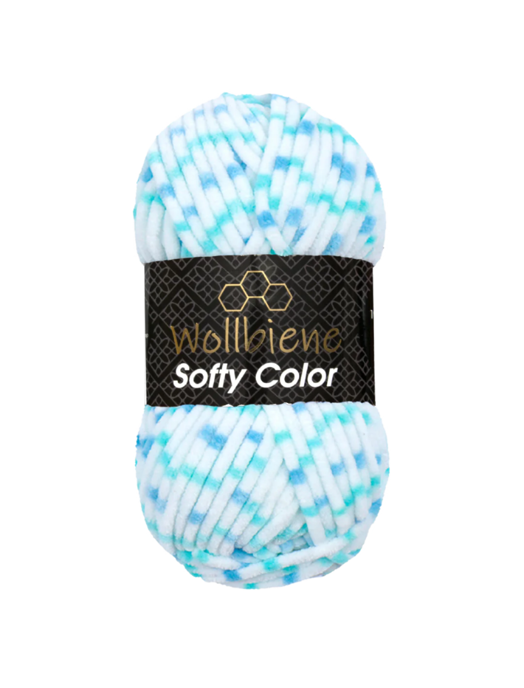Softy Color Chenille Wool 100gr Coloured Knitting Hobby DIY