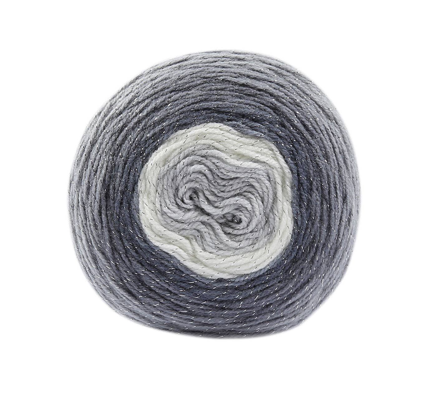 Woolly Bee Cupcake Glitter Gradient Wool Knitting Wool 150g