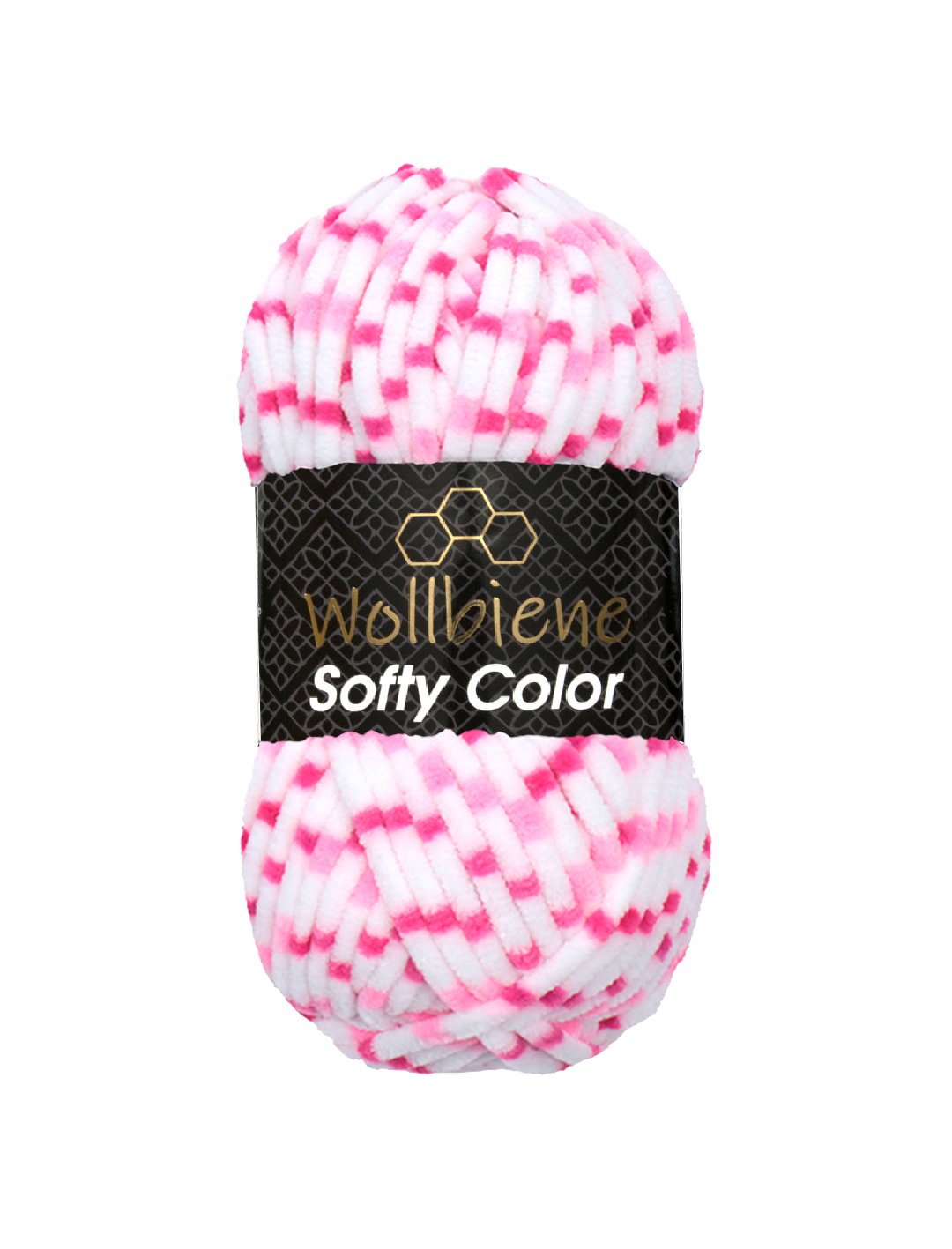 Softy Color Chenille Wool 100gr Coloured Knitting Hobby DIY