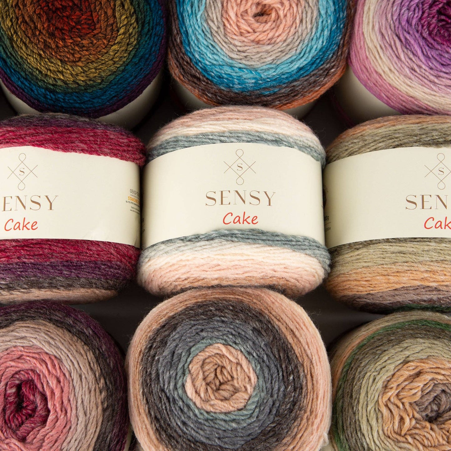 Sensy Cake Yarn, 5.3 oz, 525 Yards, Gauge 3 Light
