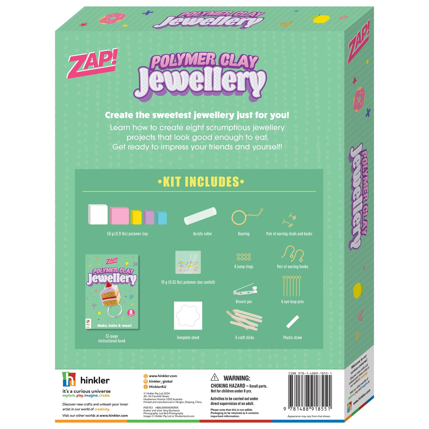 Zap! Polymer Clay Jewellery