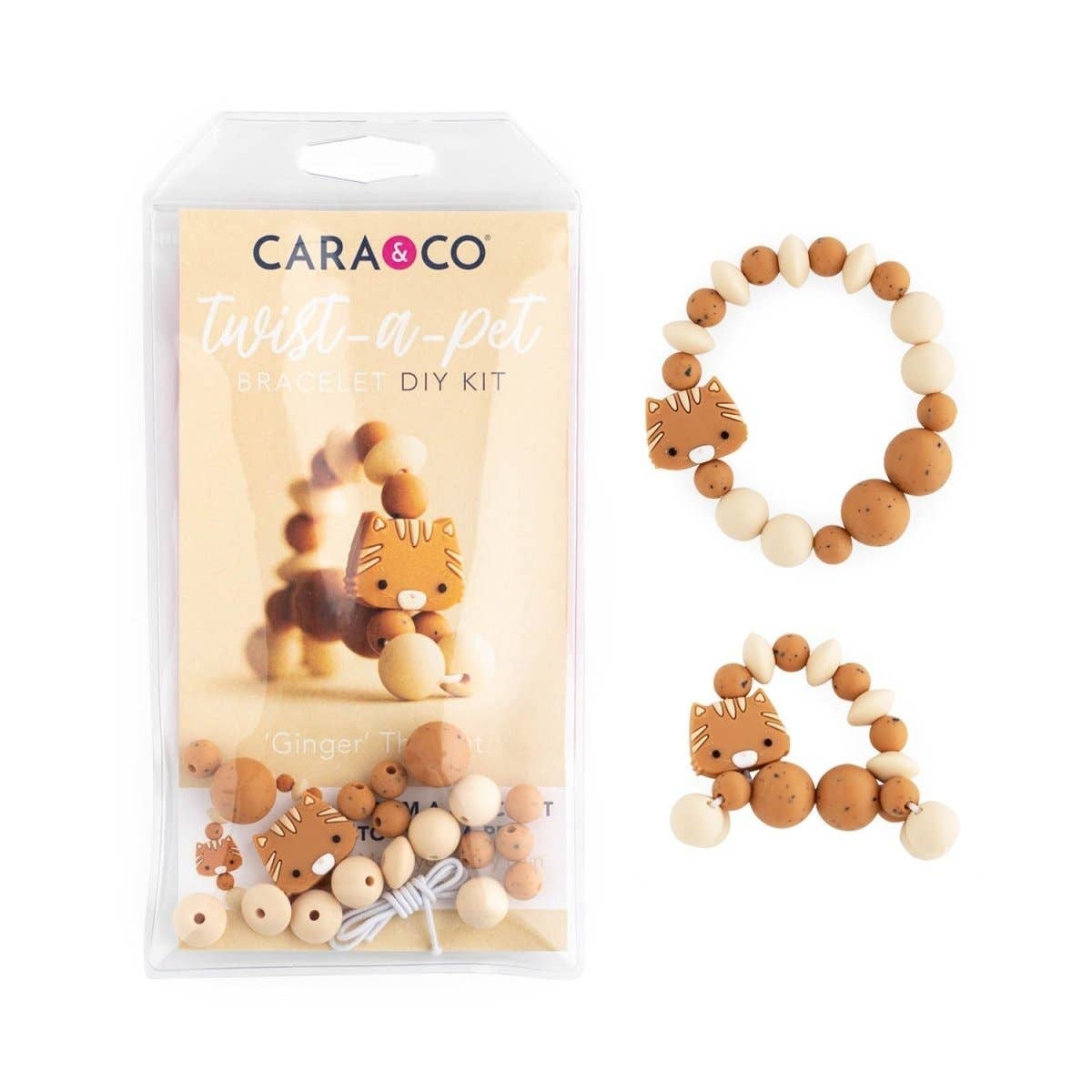 Ginger the Cat Twist-a-Pet Bracelets