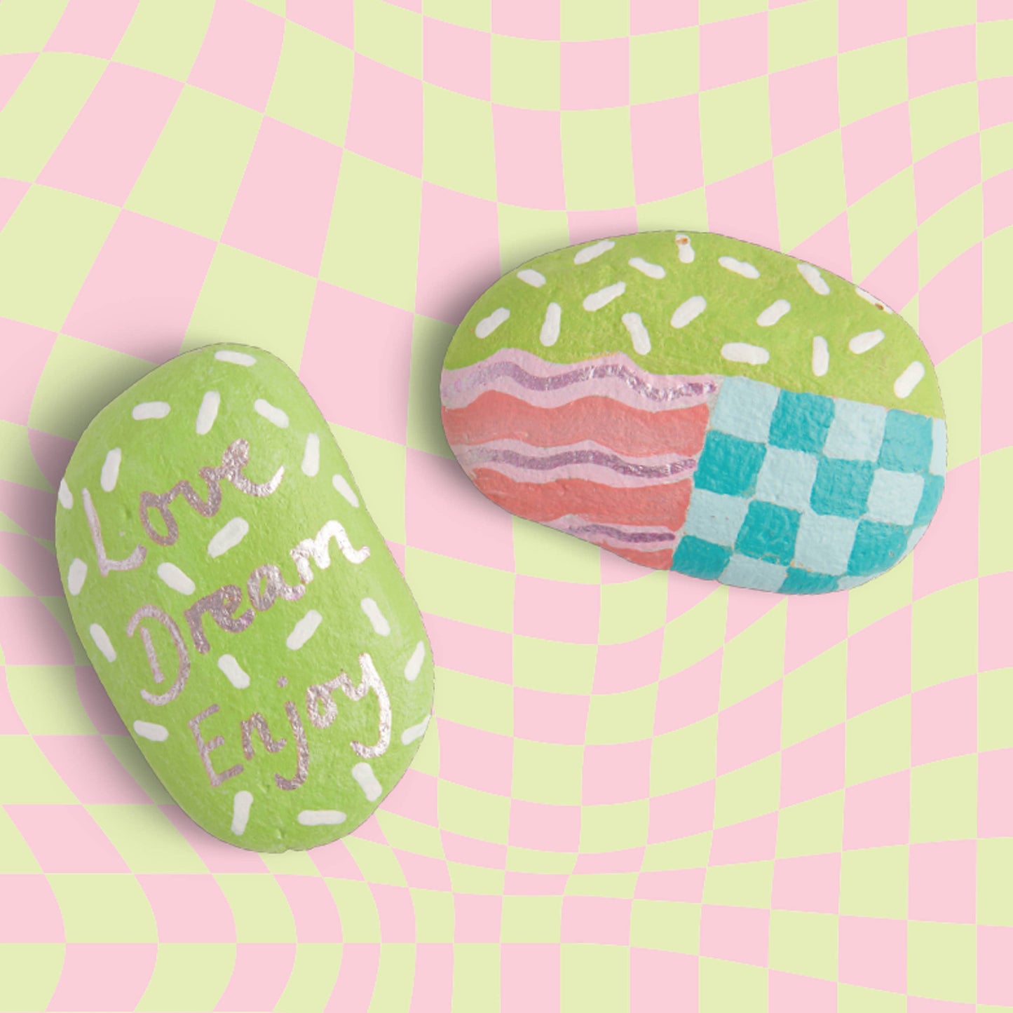 OMC! Write On! Rock Painting Kit