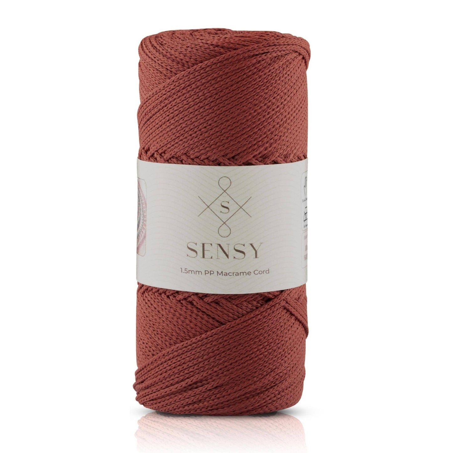 Sensy Premium 1.5mm - 164 yards 100% Polyester Macrame Cord