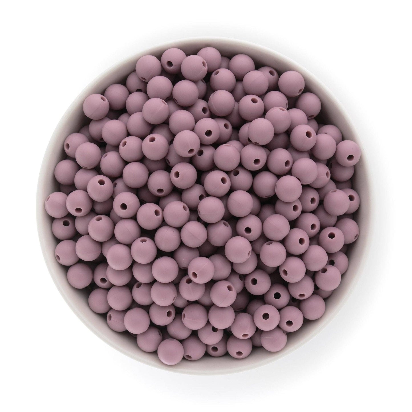 9mm Round Silicone Beads