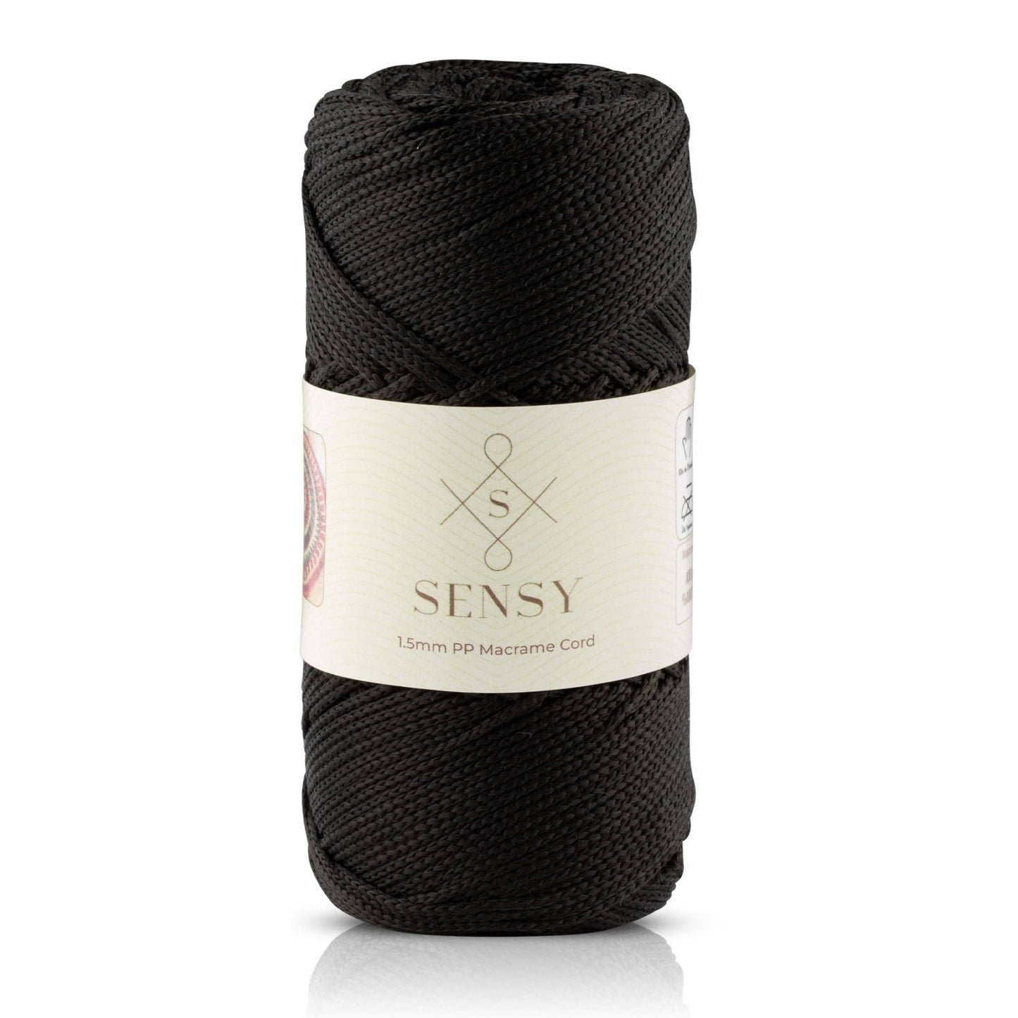 Sensy Premium 1.5mm - 164 yards 100% Polyester Macrame Cord