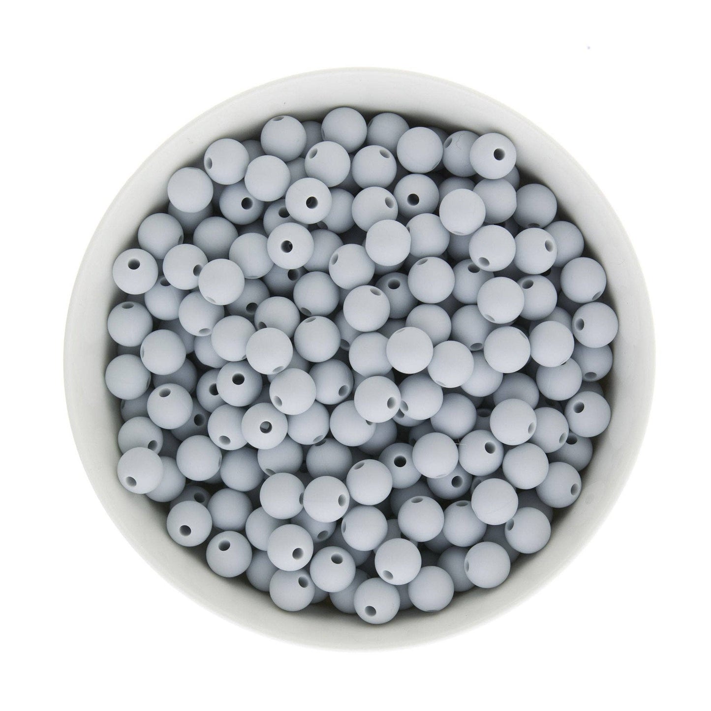 9mm Round Silicone Beads