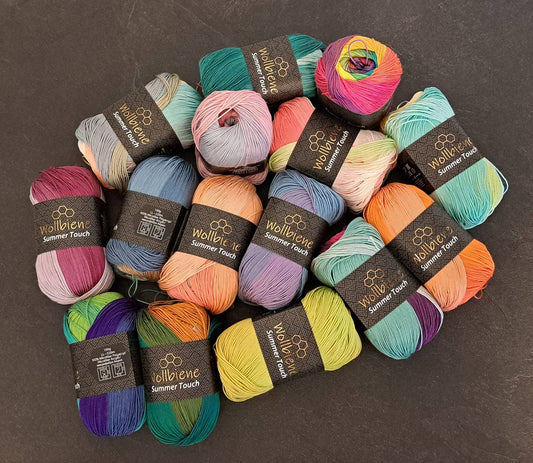 Woolbee Summer Touch Batik Gradient Wool Knitting Wool