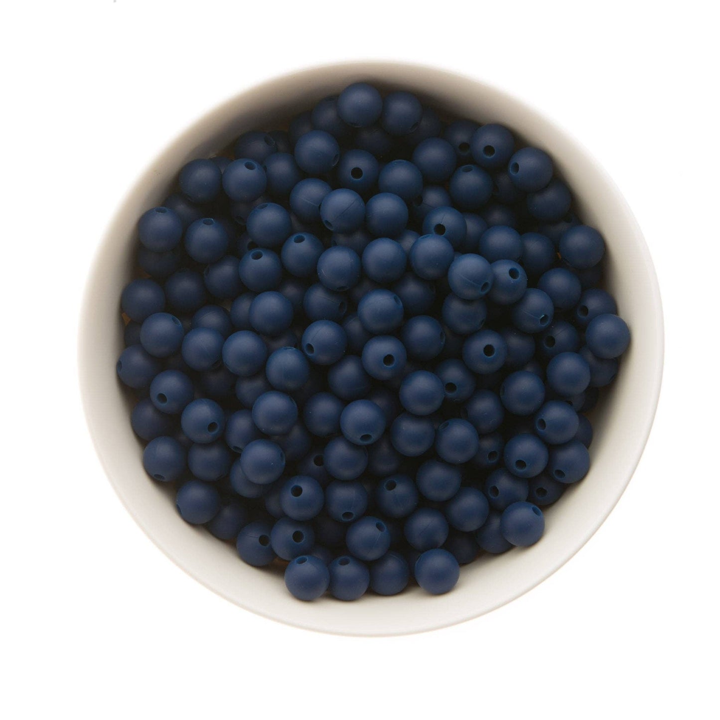 9mm Round Silicone Beads