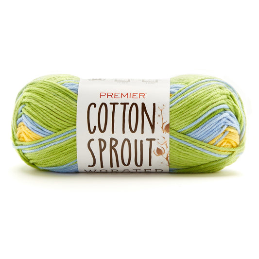 Premier Cotton Sprout Worsted Multi Yarn