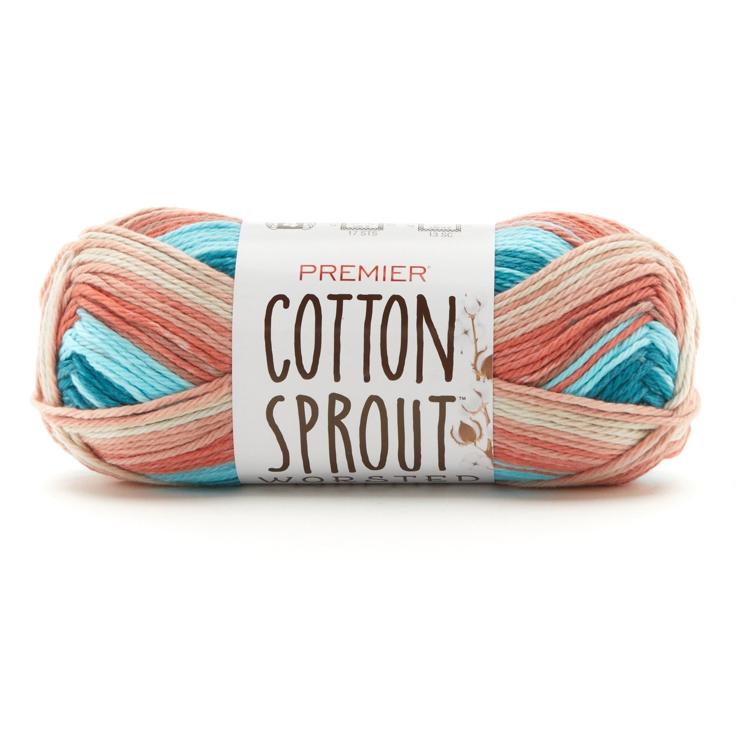 Premier Cotton Sprout Worsted Multi Yarn