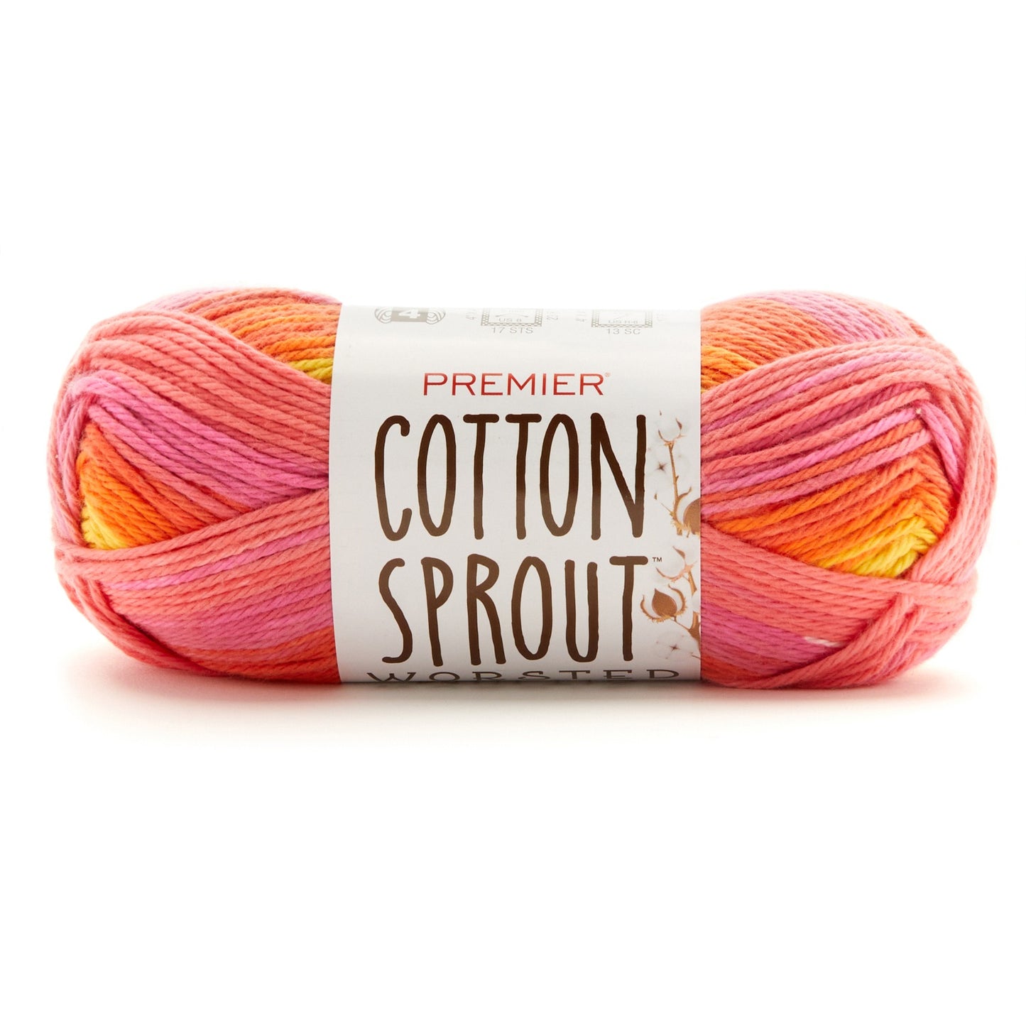 Premier Cotton Sprout Worsted Multi Yarn