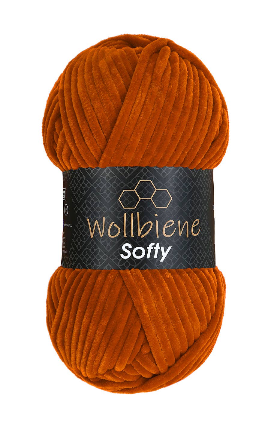 Wool bee softy chenille wool 100gr super bulky knitting
