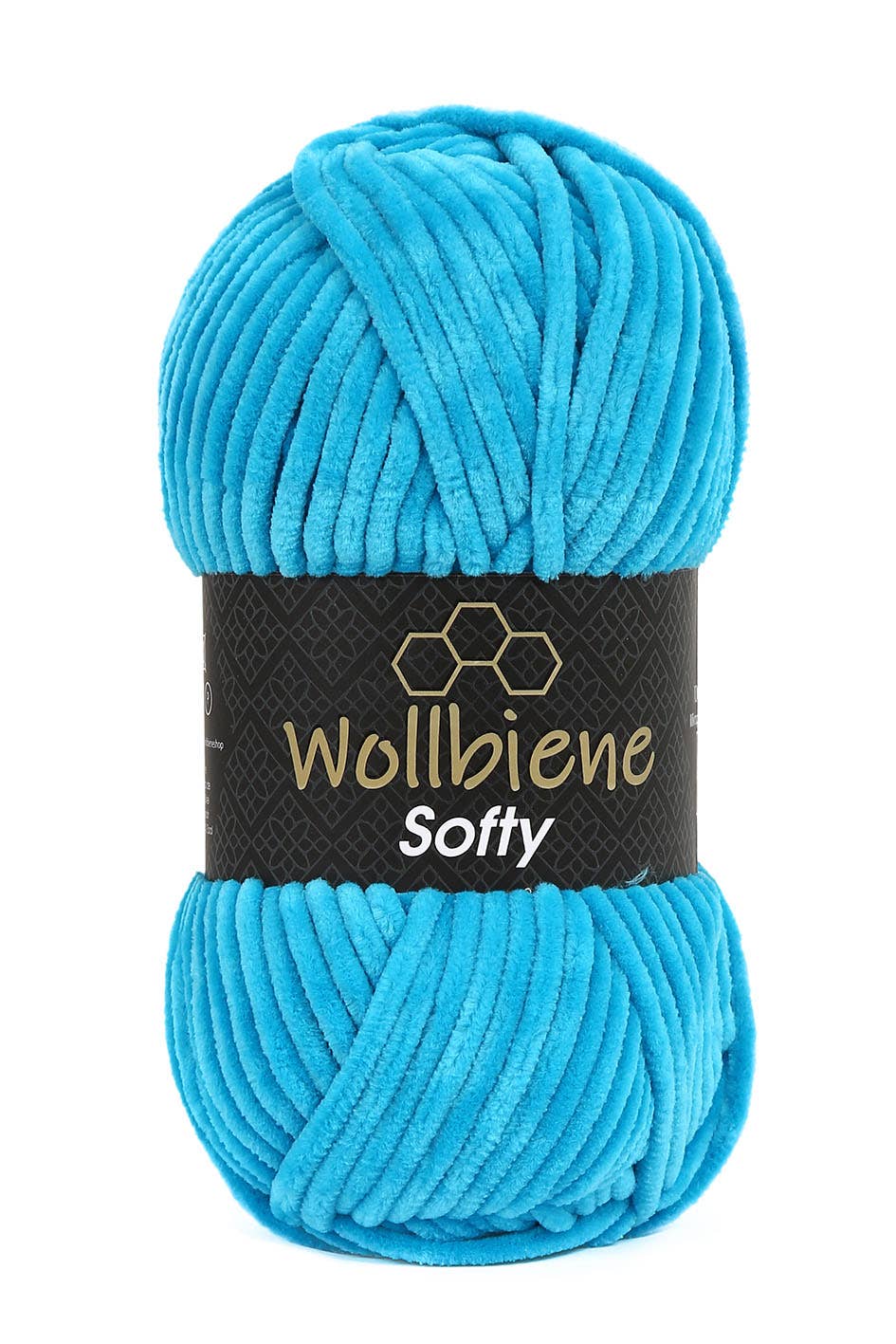 Wool bee softy chenille wool 100gr super bulky knitting